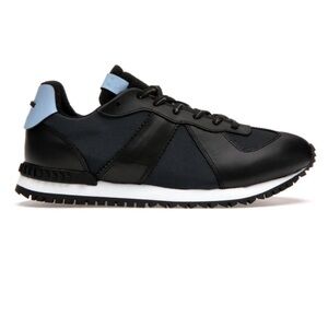 GREYSON Men’s Black & Blue Coywolf Runner Golf Athletic Lace Up Sneakers-Size 13